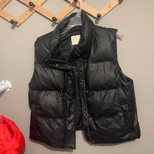 NWT! A New Day black puffer vest